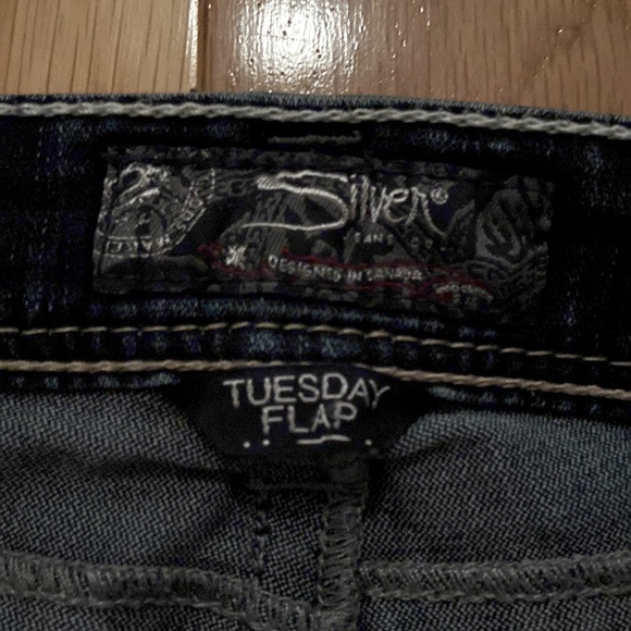 Silver boot cut jeans - Picture 4 of 5